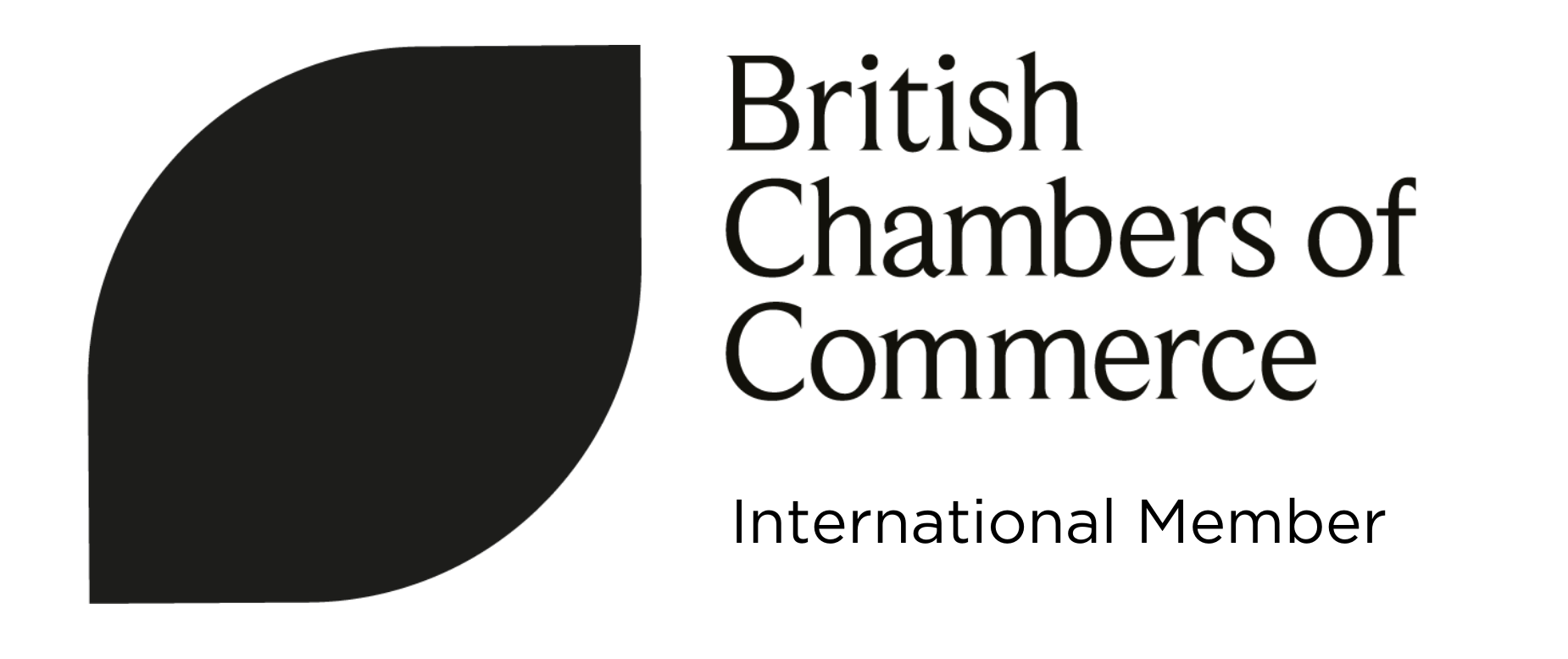 NEW International Member logo - black version